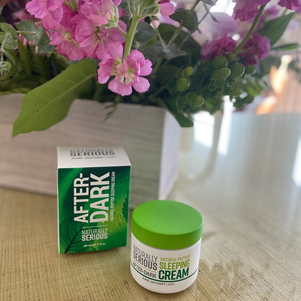 Naturally Serious After-Dark Natural Peptide Sleeping Cream